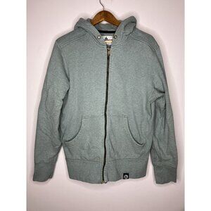 American Giant Men's Seafoam Green Full Zip Hoodie Sweatshirt Size Large READ